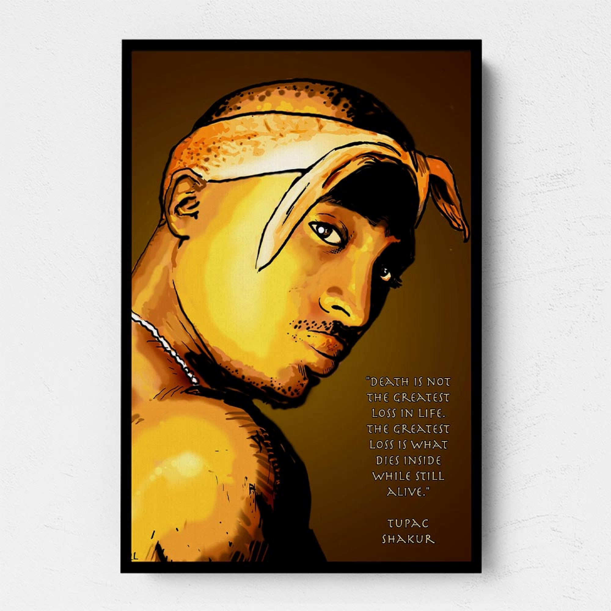Tupac Wall Art